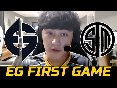 EG FIRST OFFICIAL MATCH - EG VS TSM DPC NA SEMIFINALS