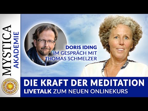 Livetalk zum neuen Onlinekurs: Doris Iding und DIE KRAFT DER MEDITATION | MYSTICA-Akademie
