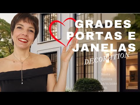 # 343 - GRADES PARA JANELAS E PORTAS: A BELEZA QUE TE PROTEGE | @marabrugiolo