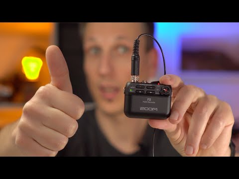 Zoom F2 Audiorekorder im Test und Vergleich zum Rode Lavalier Go
