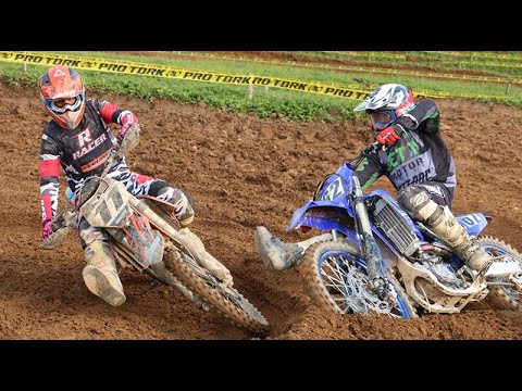 Corrida da Vx1 450cc teve disputa até a ultima curva no Velocross em Schroeder SC