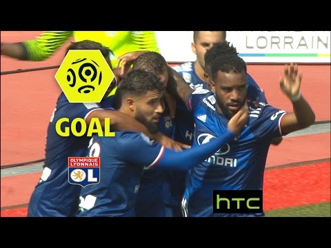 Goal Alexandre LACAZETTE (33') / AS Nancy Lorraine - Olympique Lyonnais (0-3)/ 2016-17