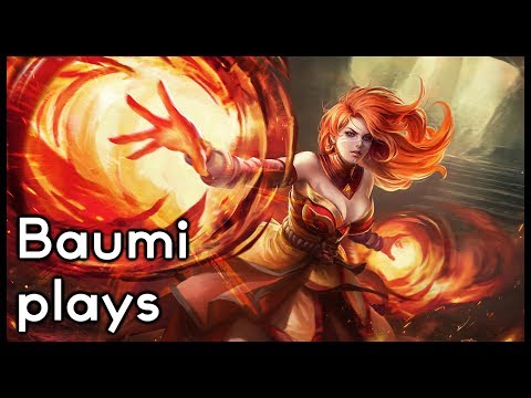 Dota 2 | CHEESE FOR MORAL SUPPORT!! | Baumi plays Lina