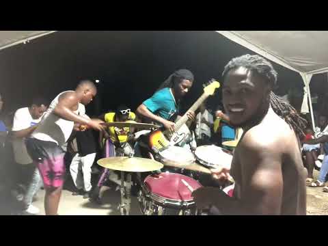 Skl boy vibe with the irreplaceable band #singing #entertainment #music #drummer  #revival