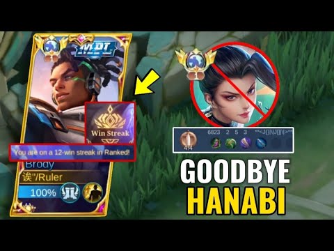 GOODBYE HANABI! YOUR REVAMPED CAN'T HELP YOU TO BEAT MY BRODY | BRODY 12-WIN STREAK IN RANKED GAME!!