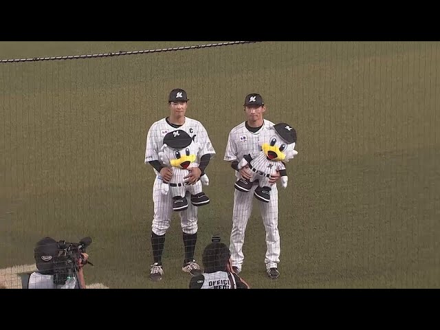 マリーンズ・高部瑛斗選手・中村奨吾選手ヒーローインタビュー 7月20日 千葉ロッテマリーンズ 対 埼玉西武ライオンズ