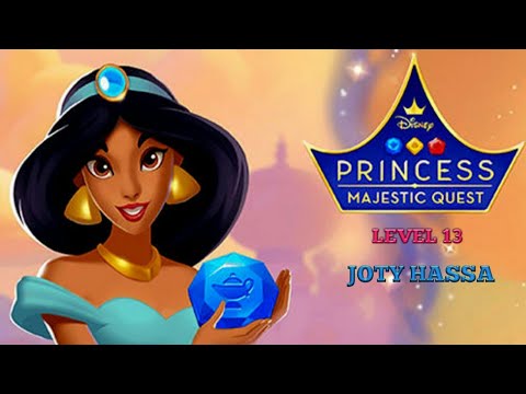 Disney princess majestic Quest: Match 3 and Decorate game|| Joty hassa