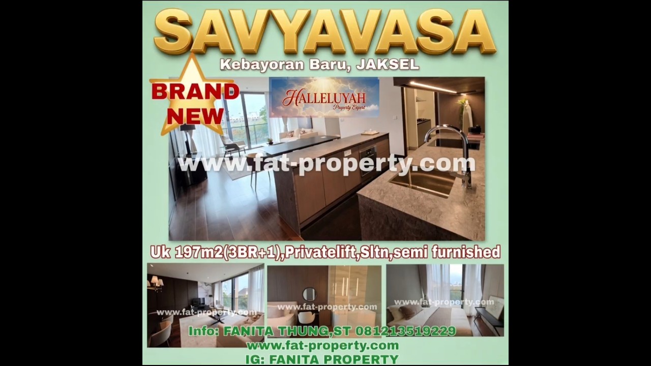 Savyavasa Dharmawangsa Luxurious Condominium Presented by World-Class Developers Swire Properties (Hong Kong) and PT JSI.