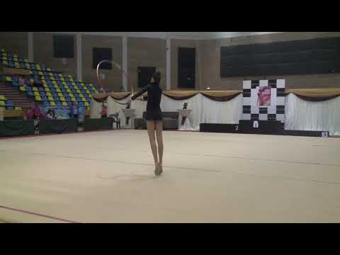 Diana Verdes Hoop LPS Bihorul Oradea Prejuniors Level B 2006 Arad Trophy Rhythmic 21 October 2018