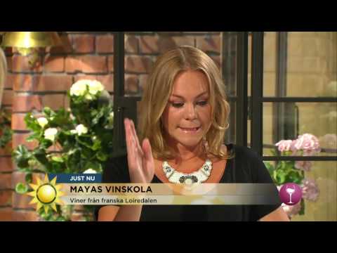 Mayas vinskola: Viner från franska Loiredalen  - Nyhetsmorgon (TV4)
