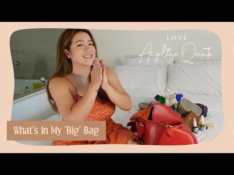 What’s In My ‘Big’ Bag | Love Angeline Quinto