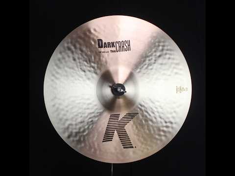Zildjian 18" K Dark Thin Crash - 1247g (video demo) image 2