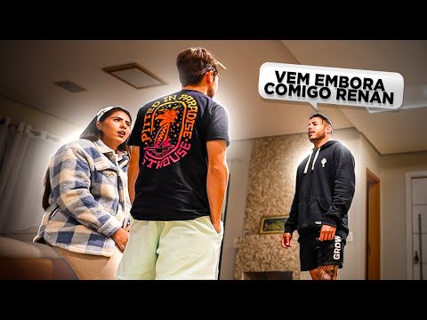 O RENATO ME BUSCOU BRAVO! ESTOU VOLTANDO PRA CASA 😢