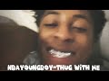 Nbayoungboy- Thug with me sped upp