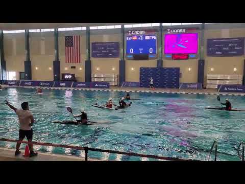 Spain (ESP) vs Chinese Taipei (TPE) 1/3  - Men 2022 World Games Canoe Polo (Thursday)2022-7-14 HD 4K