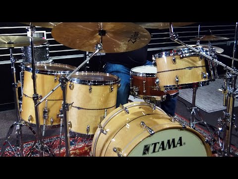 Tama Star Maple Sycamore New Heads and Demo