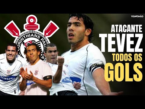 Striker Tevez | ALL his goals for Corinthians