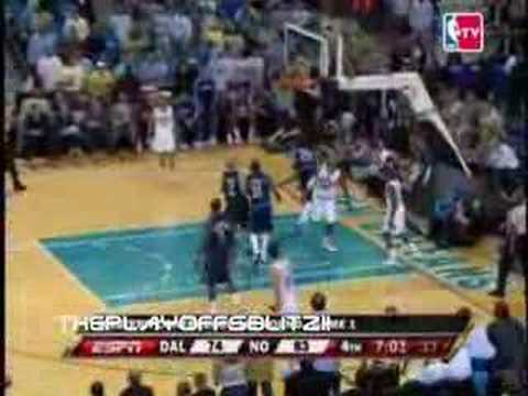 Game 1 round 1 Mavs vs Hornets 2008 Playoffs