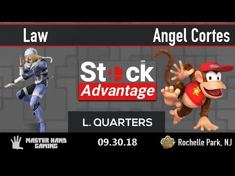 Stock Advantage 1 - Law (Sheik, Fox) vs Angel Cortes (Diddy) - Loser's Quarters
