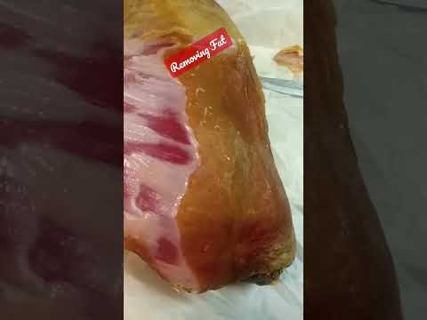 How to prepare a Country Cured Ham #shorts