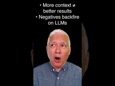 Less is More: Shorter Agent Rules Work Better #aicoding #agenticai #devtools #promptengineering thumbnail