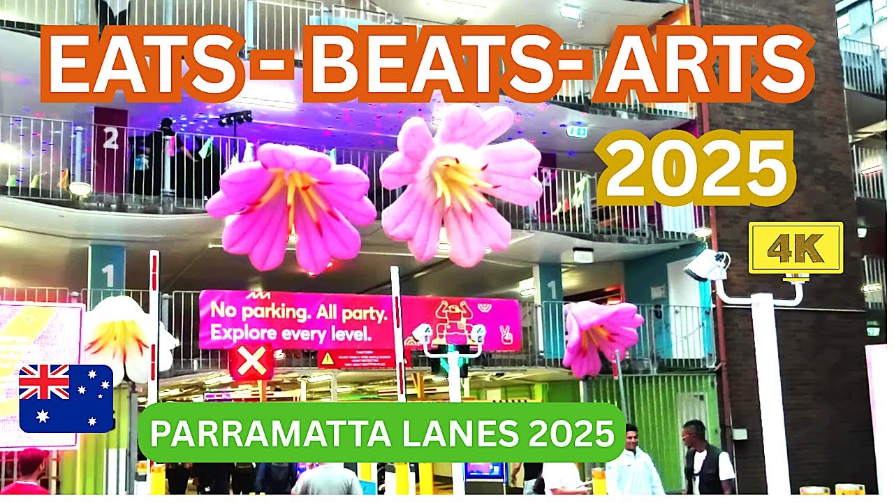 Parramatta Lanes 2025 | Sydney Biggest Street Festival of Food, Music & Art
