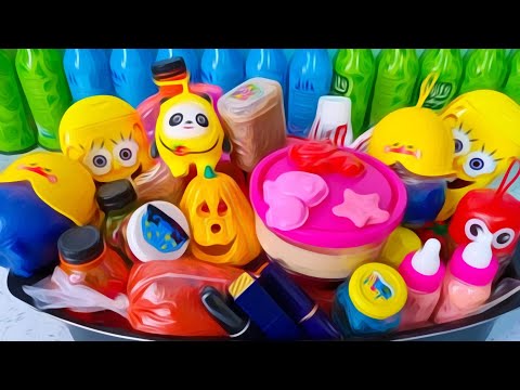 The biggest slime with the combination of old slimes: how to make the best slime from colors?