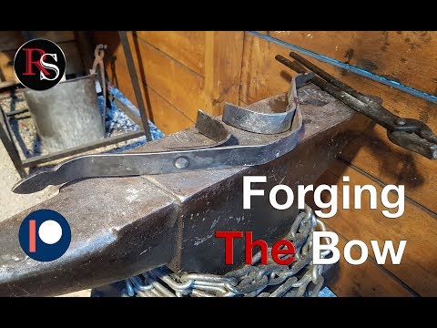 How To Make A Crossbow - Part II - Forging The Bow Video