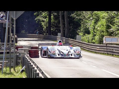 Simone Faggioli und Christian Merli beim Glasbach Bergrennen 2017 Berg EM