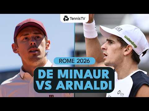 Alex de Minaur vs Matteo Arnaldi GRIPPING Match! | Rome 2026 Highlights