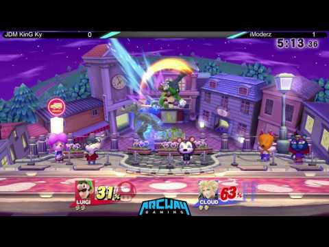 SSN3 JDM KinG Ky(luigi) vs iModerz(Fox McCloud, Cloud McFox) Winners Semis SSB4