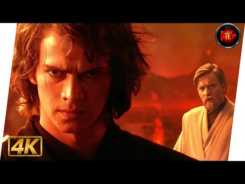 Star Wars - La vendetta dei Sith | Obi Wan vs Anakin Scontro Completo Parte1 4k
