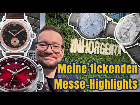 Spannende Uhren-Neuheiten der INHORGENTA 2026 (Messe München)
