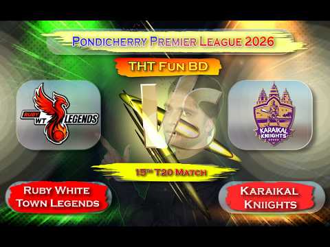 Ruby White Town Legends Vs Karaikal Kniights | KAK v RWT | Live Score Streaming & Updates 2026