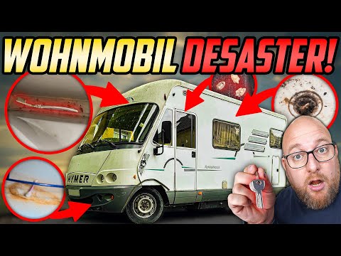 WIDERLICHSTES Wohnmobil DEUTSCHLANDS gekauft! - Wohnmobil HYMER B524 - NICHTS für schwache NERVEN!