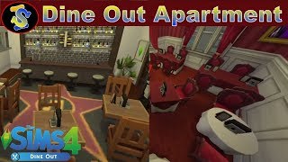 The Sims4 | Dine Out Themed Apartment