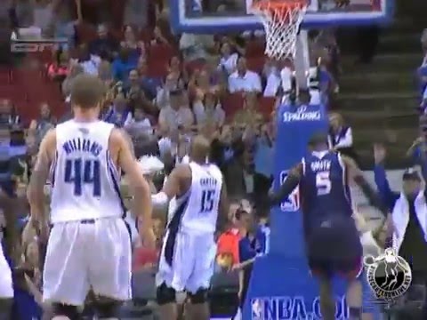 2009 Vince Carter Douple Pump Dunk vs Hawks