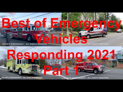 Best of Emergency Vehicles Responding 2021 (Part 1)