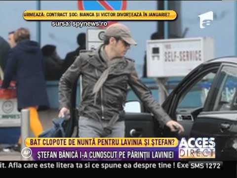 Ştefan Bănică jr, în vizită la părinţii Laviniei Pârva