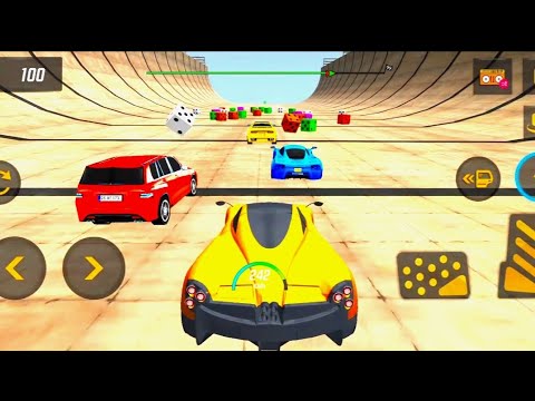 Mage Ramp Car Stunt Racing 3D - Impossible Car Stunts Driving 3D - Android Gameplay