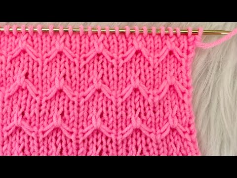 Easy Zigzag Knitting Pattern (8‑Row Repeat)