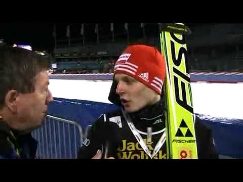 Skisprung TV -Interview mit Pascal Bodmer- 4Schanzentournee Oberstdorf - 28.12.2009