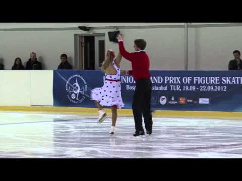 9 C. GLASTRIS / N. LETTNER (GRE) - ISU JGP Istanbul 2012 Junior Ice Dance Short Dance