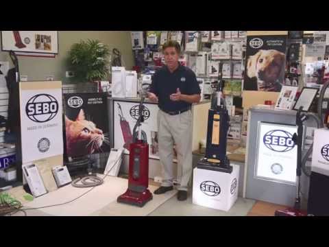 SEBO X4 / X5 Vacuum Cleaners, Best Vacuum for Pet Hair, Day Cin Vacuums, Dayton, Oh