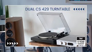 Video thumbnail for Dual CS 429: Fully Automatic Turntable for Effortless Vinyl Playback! by Audio Advisor