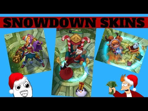 NEW SNOWDOWN SKINS (League of Legends)