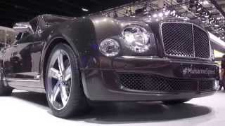 フランスで開催のパリモーターショー (Paris Motor Show) 2014 BENTLEY Mulsanne Speed
