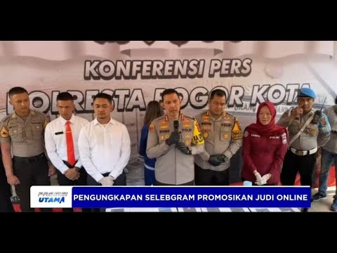 POLRESTA BOGOR KOTA AMANKAN SELEBGRAM BRAND AMBASSADOR JUDI ONLINE