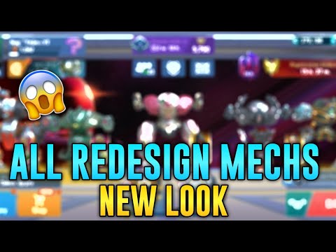 All Redesign Mechs New Look 🤩 | Mech Arena New Update | Mech Arena