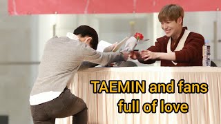 TAEMIN and fans full of love